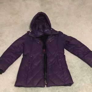 Cozy purple Winter Jacket